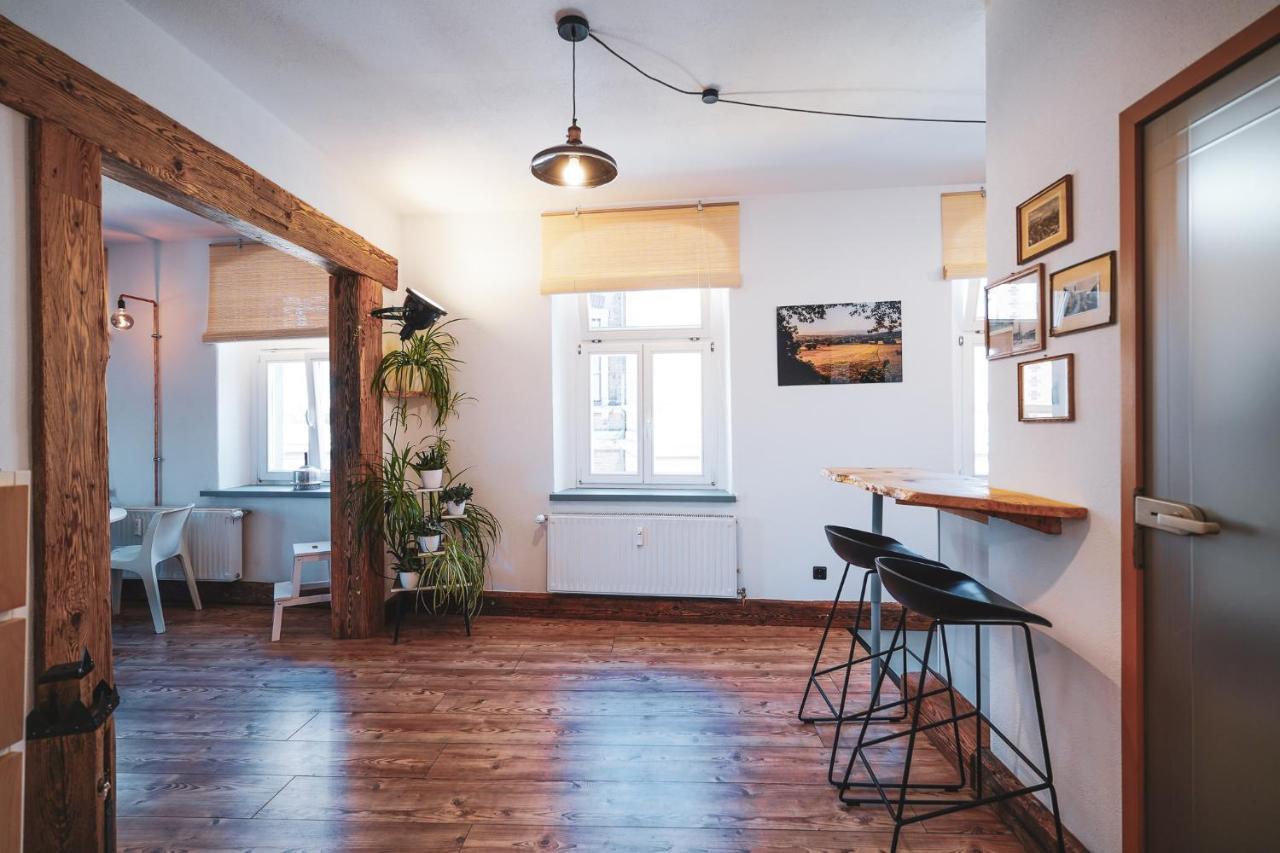 Studio Apartment Zur Alten Post, 48Qm Individualapartment Mit Blick Ueber Zittaus Altstadt, Ferienwohnung Im Altstadtkern Umrandet Vom Zittauer Gebirge 外观 照片